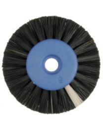 Hatho - Lathe Brush - Black - 2 Rows Conic - Ø 50 mm - (12 pcs)