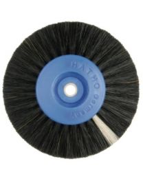 Hatho - Lathe Brush - Black - 4 Rows Conic - Ø 80 mm - (12 pcs)